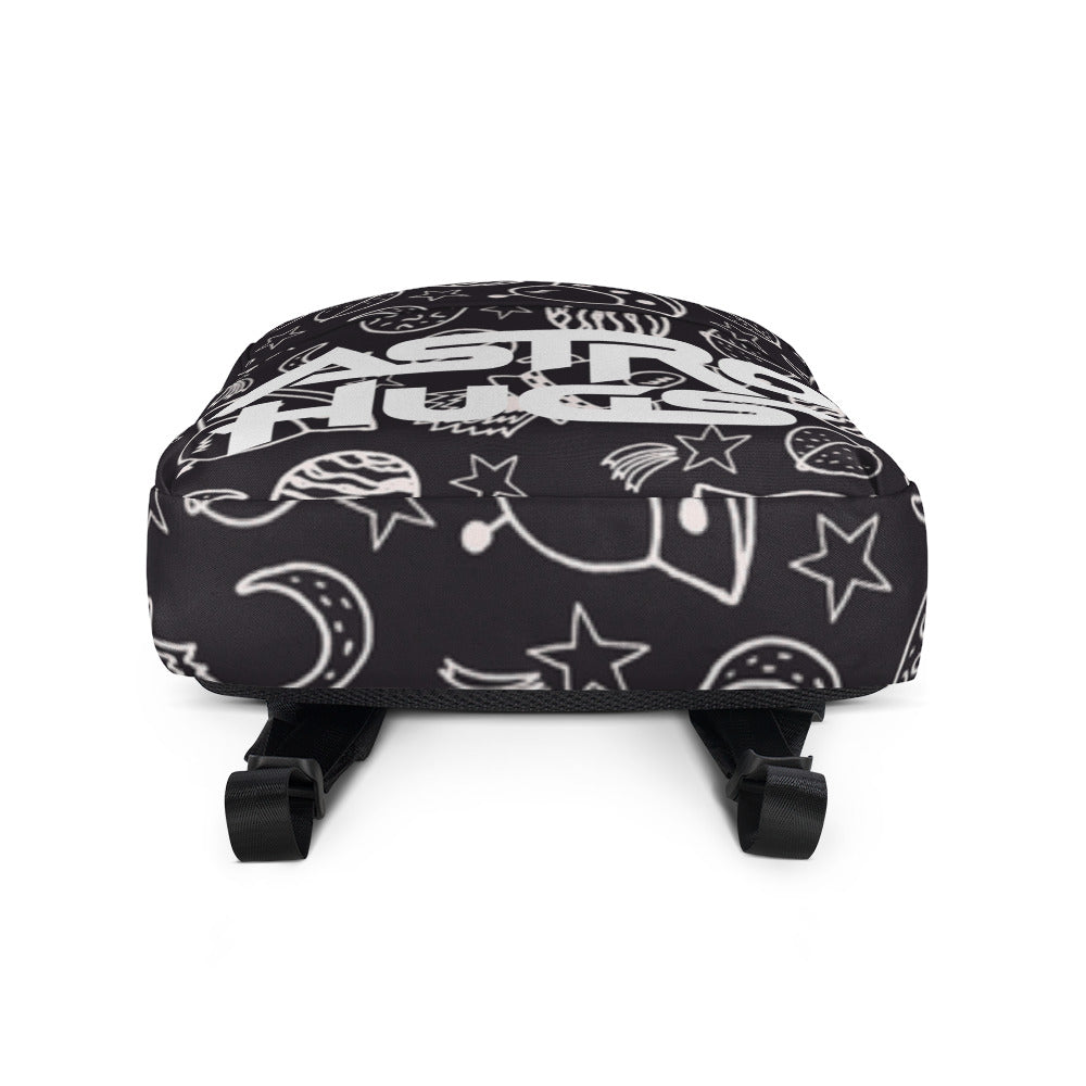 Astro Hugs Logo Rocket - Backpack - Bottom View