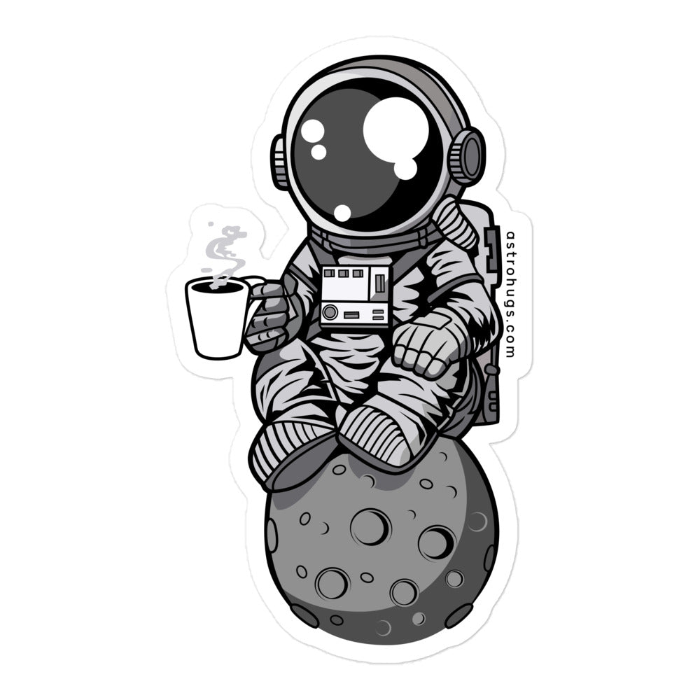 Astronaut Half Robot - Bubble-free stickers – AstroHugs
