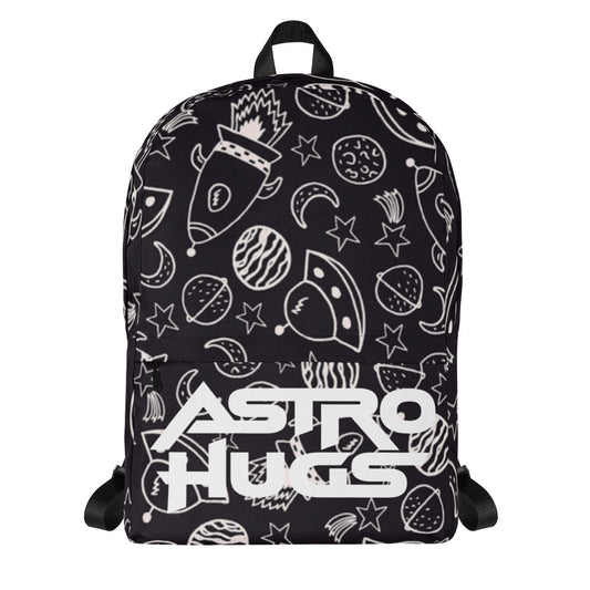 Astro Hugs Logo Rocket - Backpack - Front View