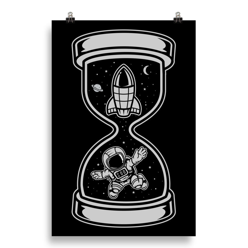 Astronaut Time - Matte Poster - 20 x 30