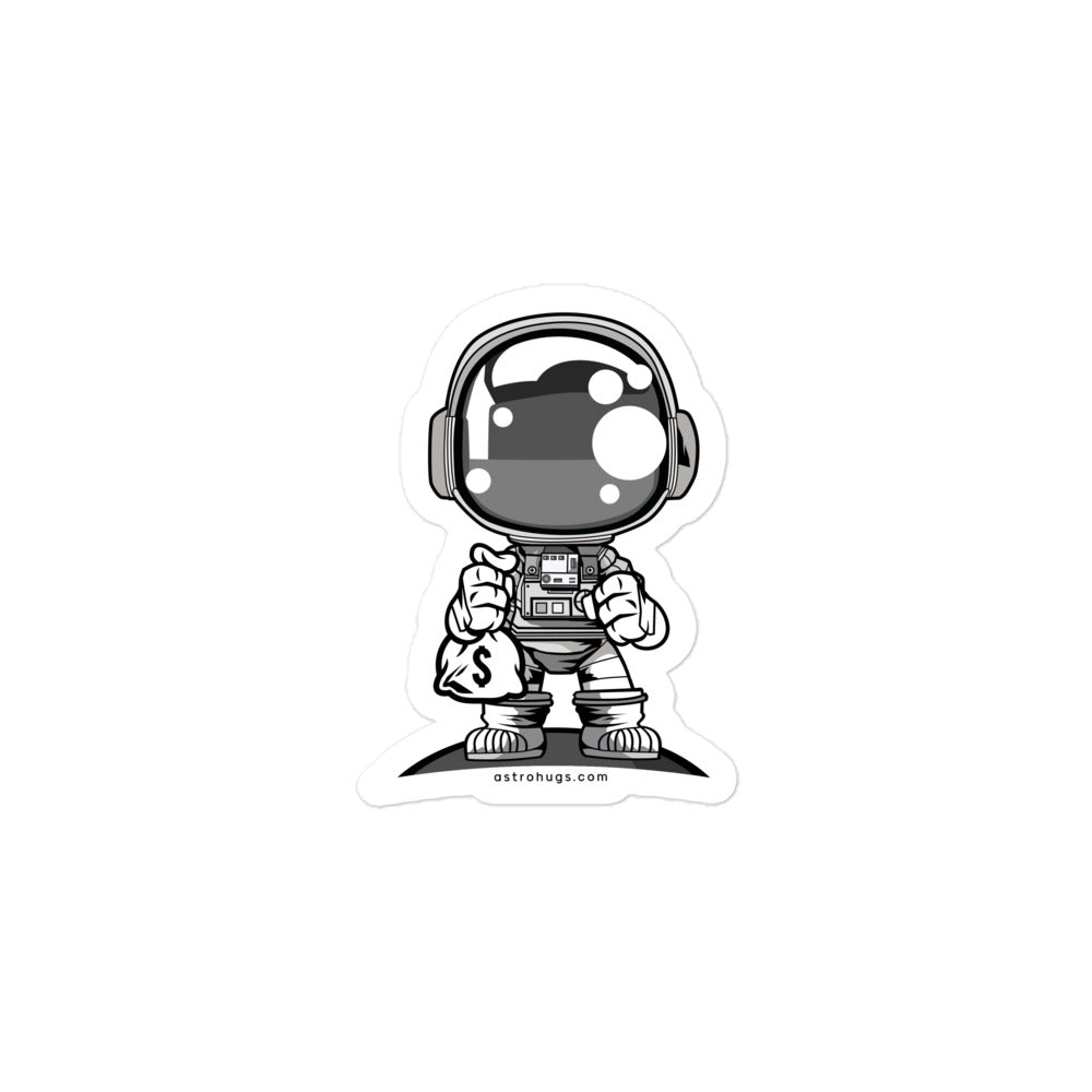 Astronaut Chibi - Bubble-free stickers – AstroHugs