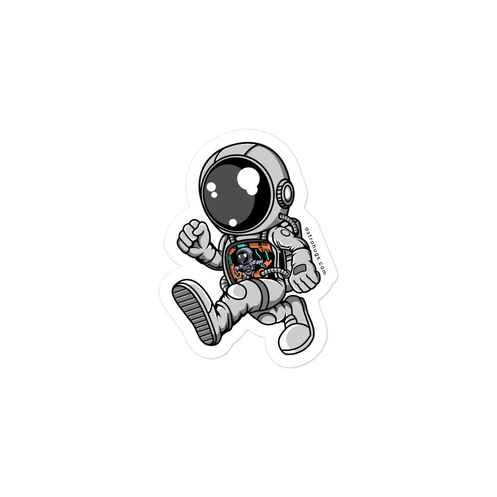 Astronaut Robotic Machine - Bubble-free stickers - 3 x 3