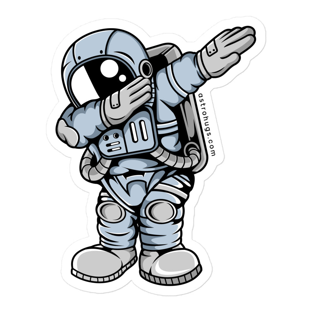 Astronaut Dab - Bubble-free stickers - 5.5 x 5.5