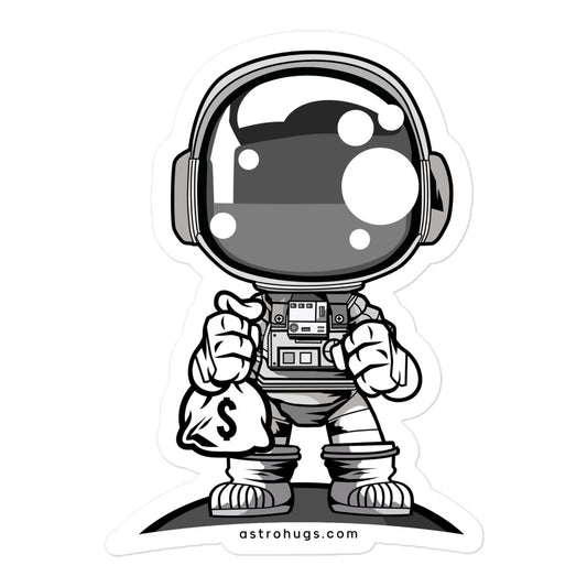 Astronaut Chibi - Bubble-free stickers - 5.5 x 5.5