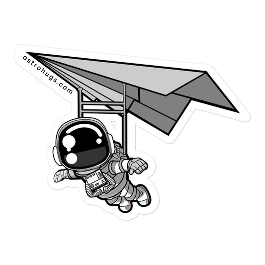 Astronaut Flying - Bubble-free stickers - 5.5 x 5.5