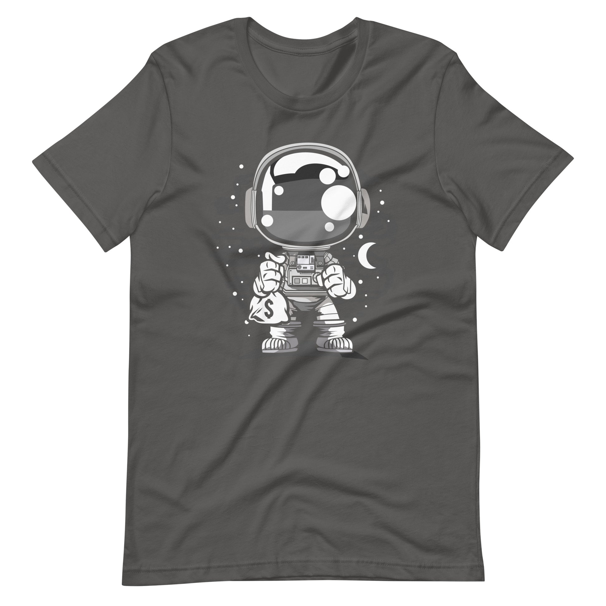 Astronaut Chibi - Men's t-shirt - Asphalt Front