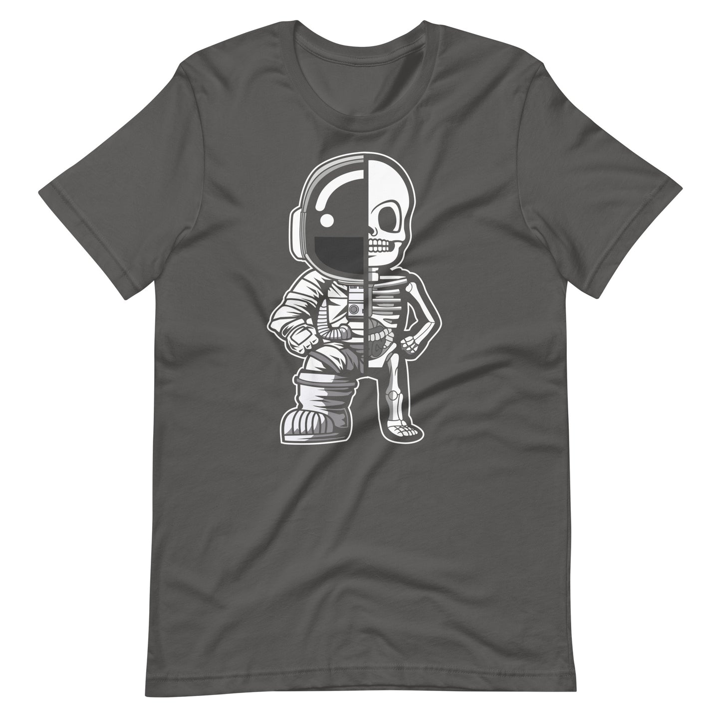 Astronaut Half Skeleton - Men's t-shirt