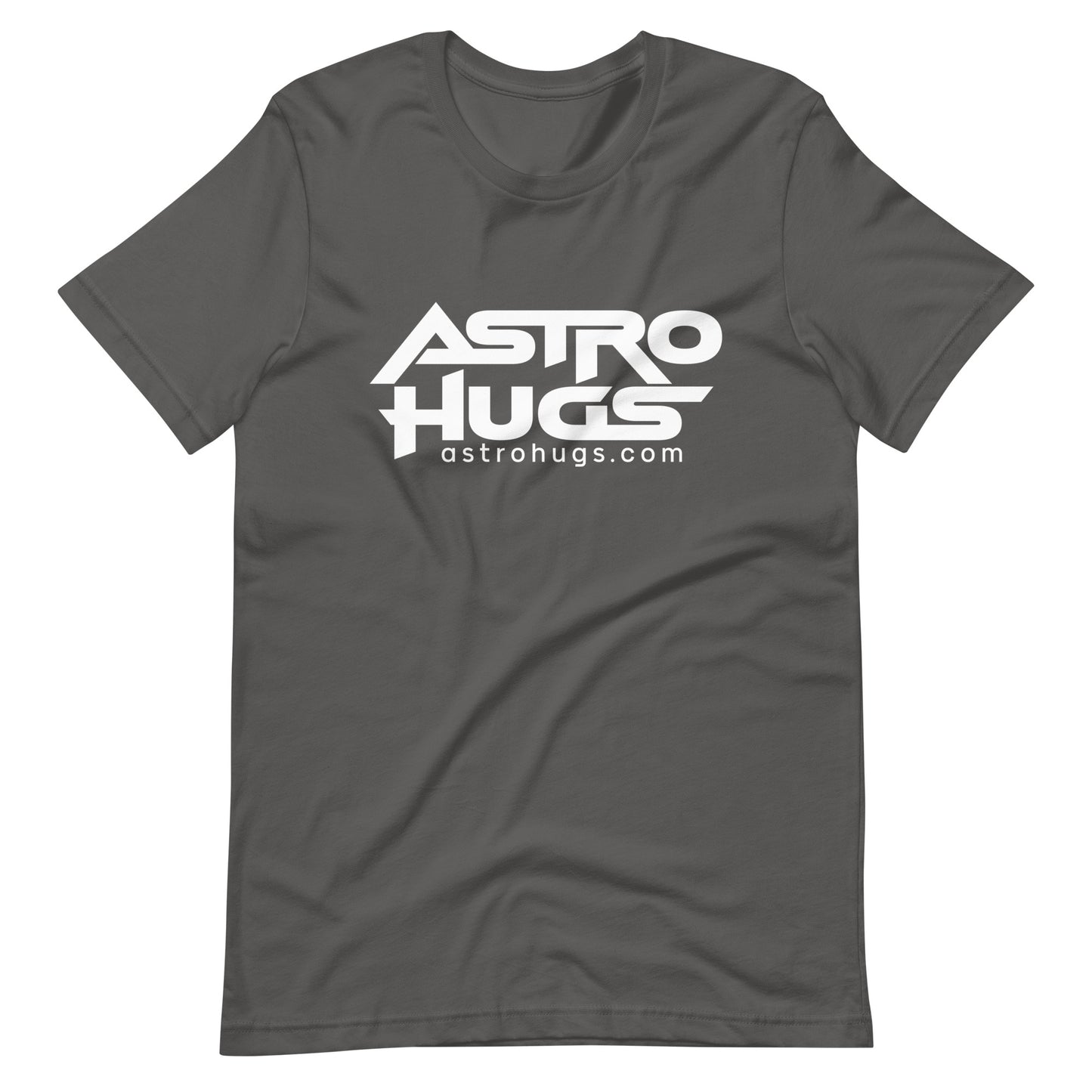 Astro Hugs White Logo - Men's t-shirt - Asphalt Front White Logo