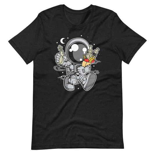 Astronaut Grocery - Men's t-shirt - Black Heather Front