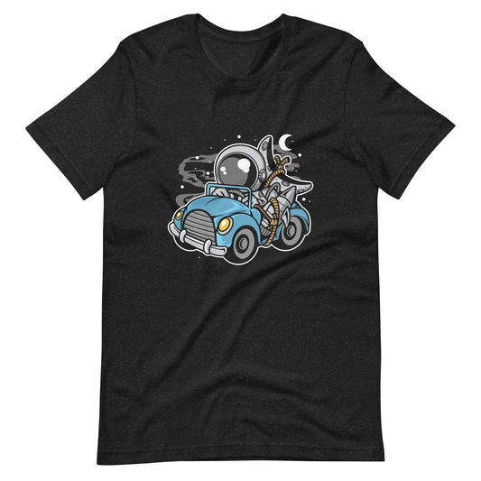 Astronaut Journey - Men's t-shirt - Black Heather Front