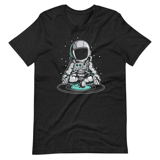 Astronaut Meditation - Men's t-shirt - Black Heather Front