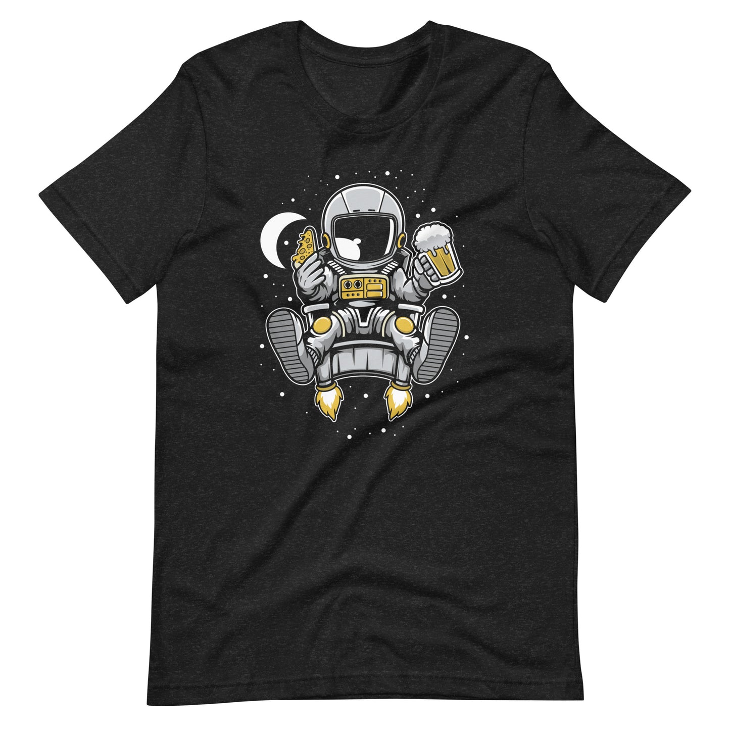 Astronaut Relax - Men's t-shirt - Black Heather Front