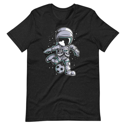 Astronaut Soccer 2 - Men's t-shirt - Black Heather Front