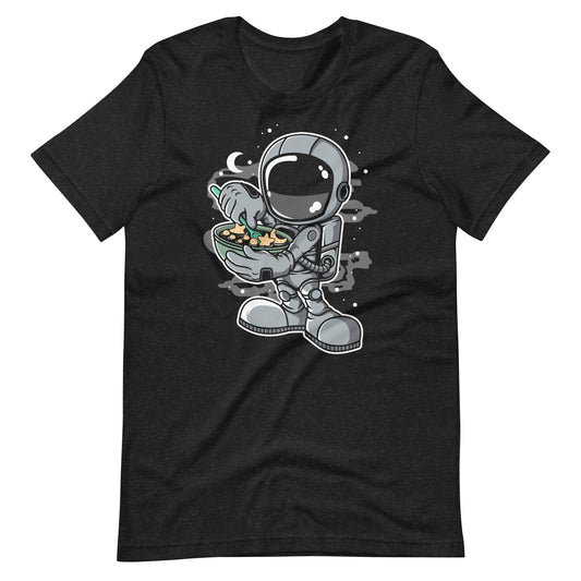 Astronaut Star Flakes - Men's t-shirt - Black Heather Front