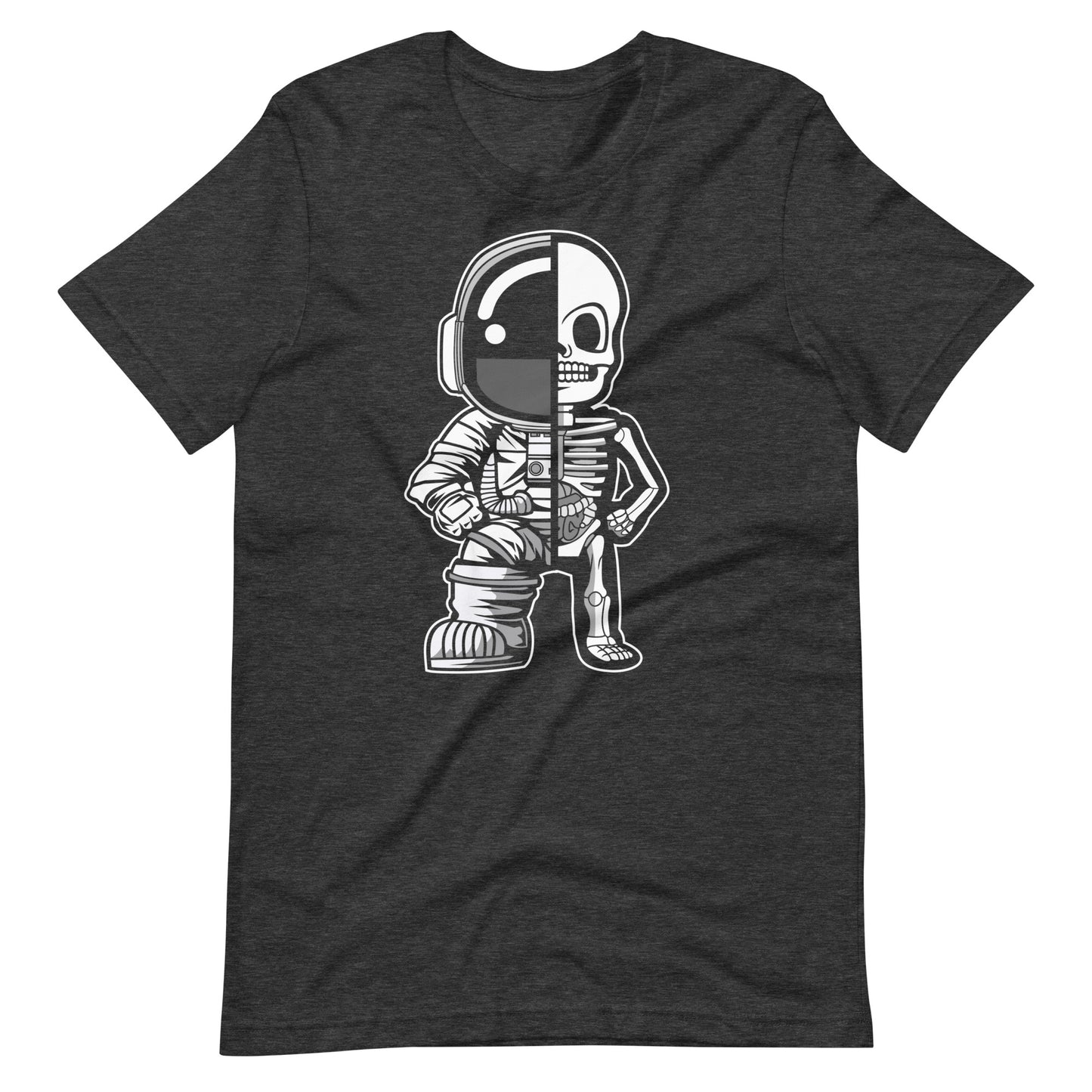 Astronaut Half Skeleton - Men's t-shirt