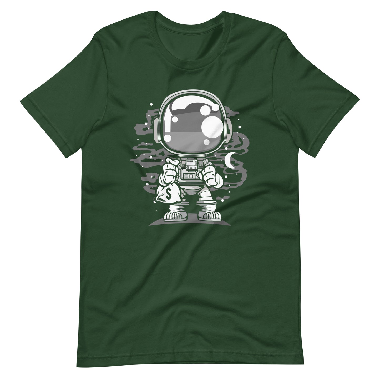 Astronaut Chibi - Men's t-shirt - Forest Front