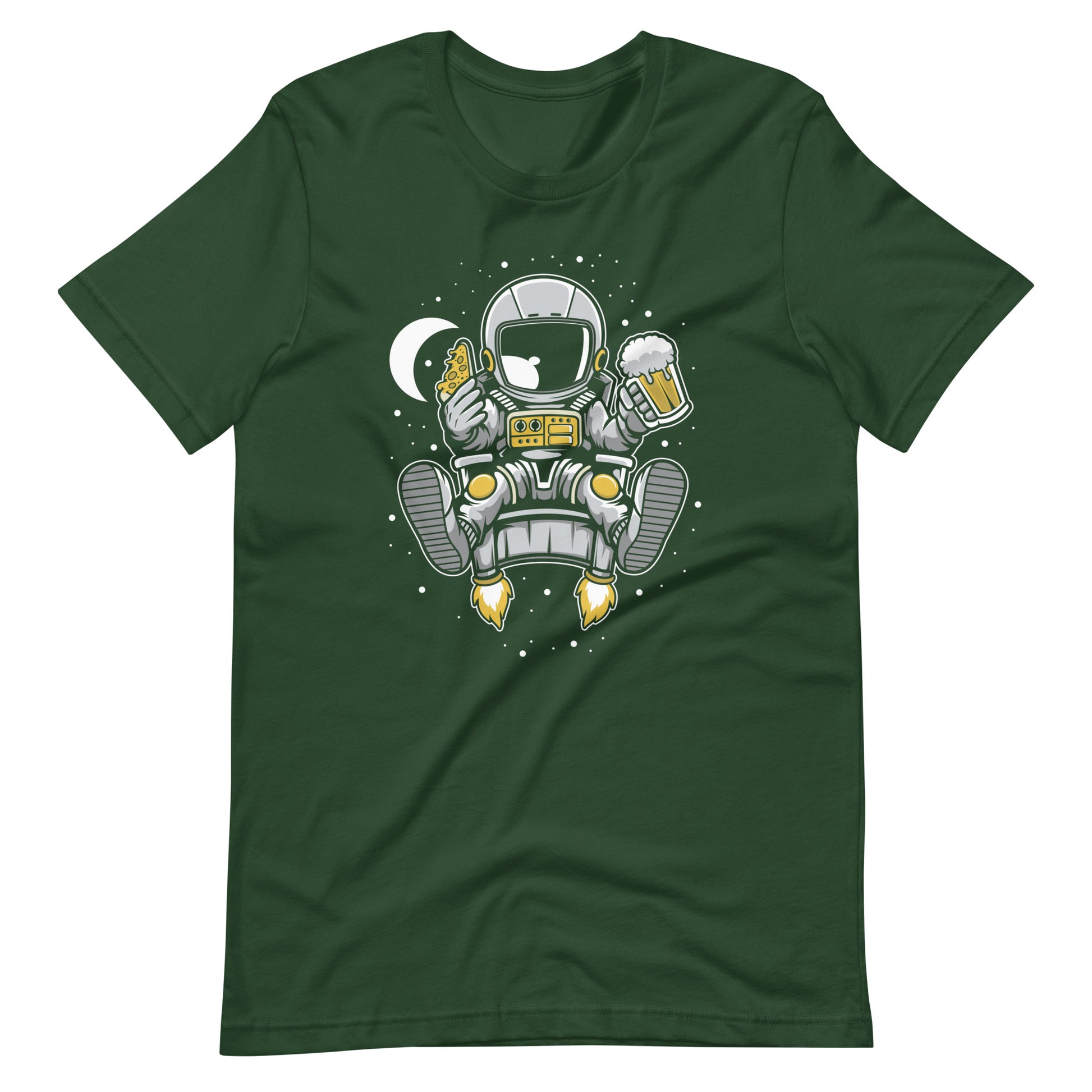 Astronaut Relax - Men's t-shirt - Forest Front