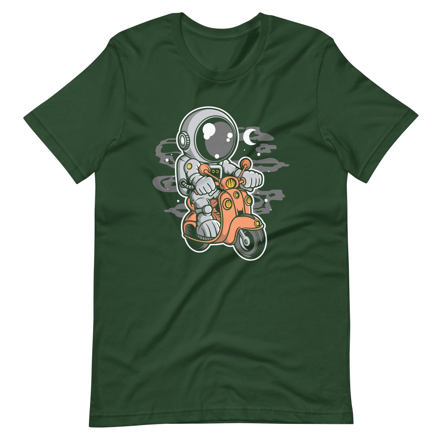 Astronaut Scooter 2 - Men's t-shirt - Forest Front