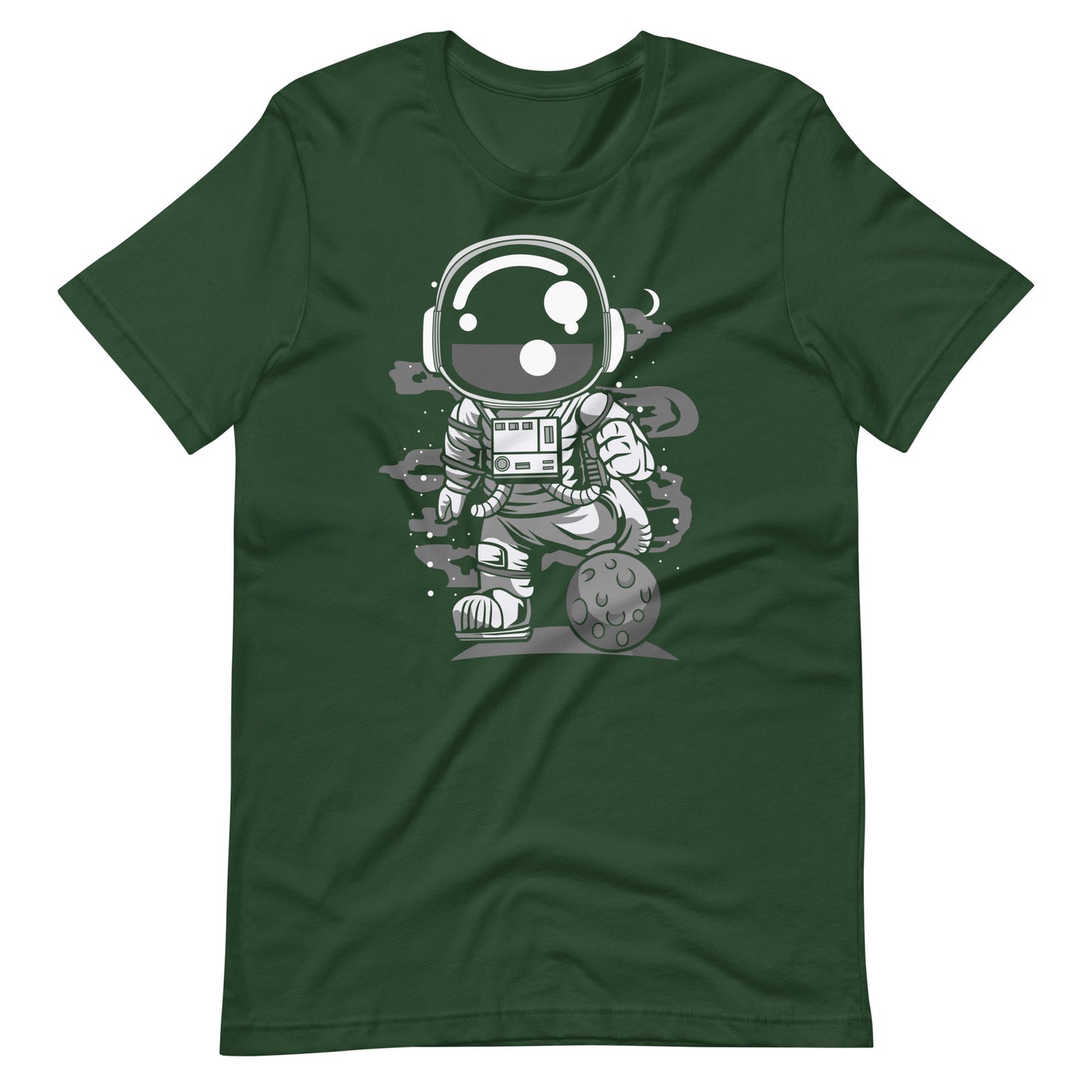 Astronaut Soccer - Men's t-shirt - Forest Front