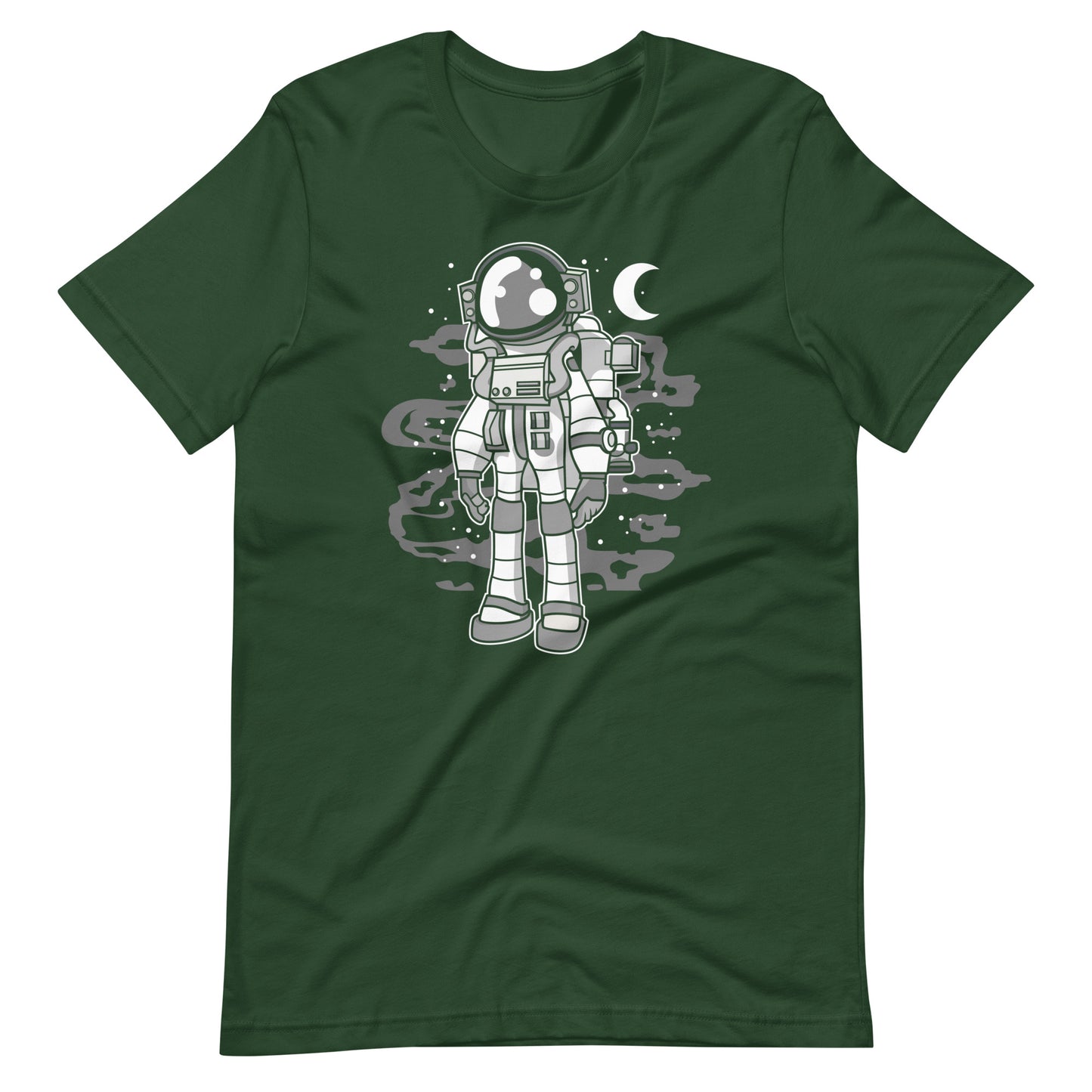 Astronaut Stand - Men's t-shirt - Forest Front