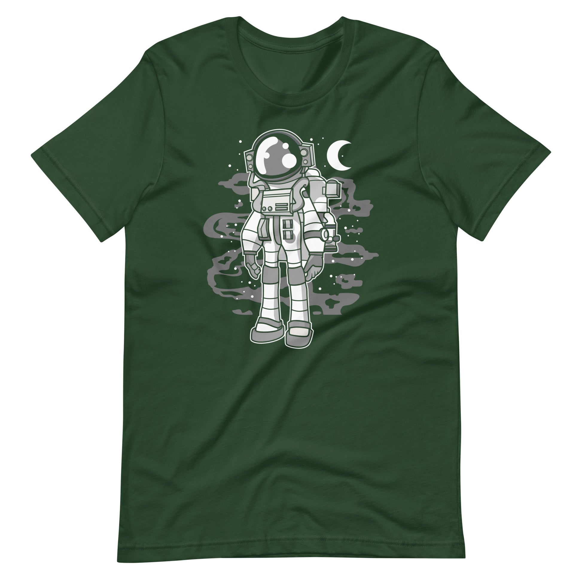 Astronaut Stand - Men's t-shirt - Forest Front