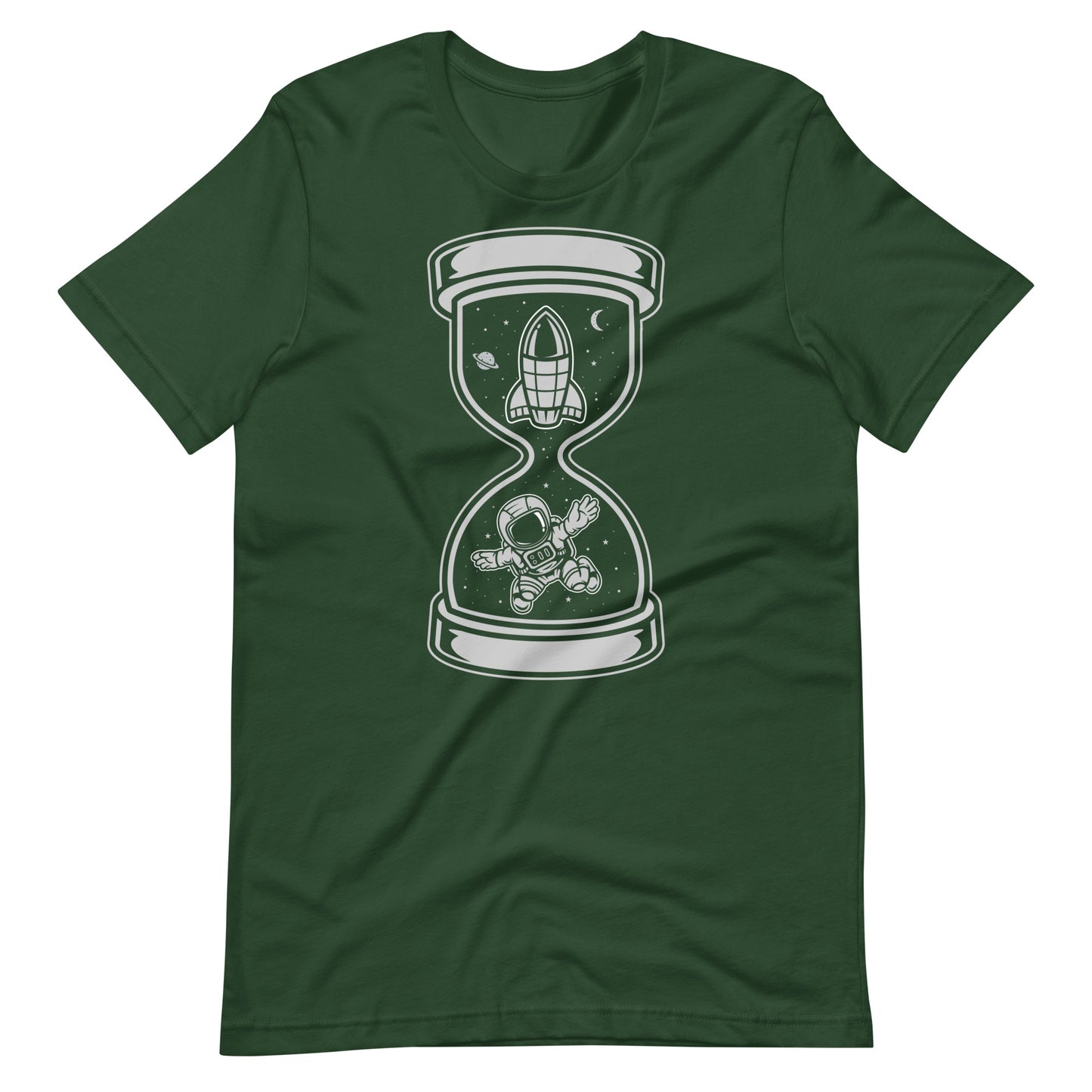 Astronaut Time - Men's t-shirt - Forest Front