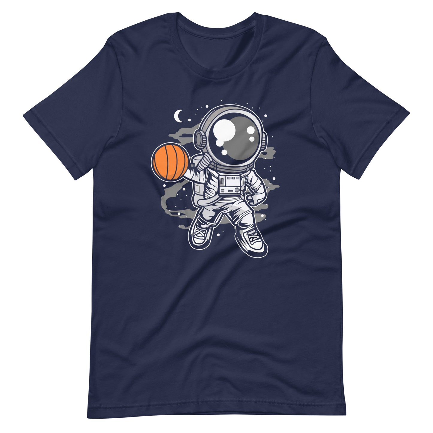 Astronaut Basketball - Men's t-shirt - Navy Front