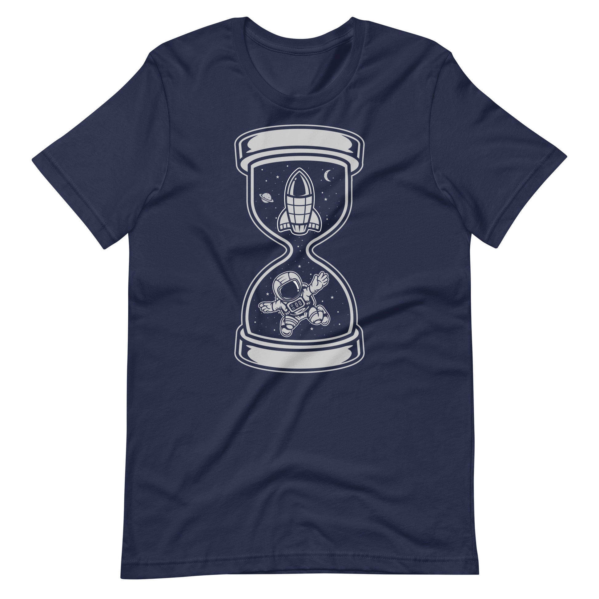 Astronaut Time - Men's t-shirt - Navy Front