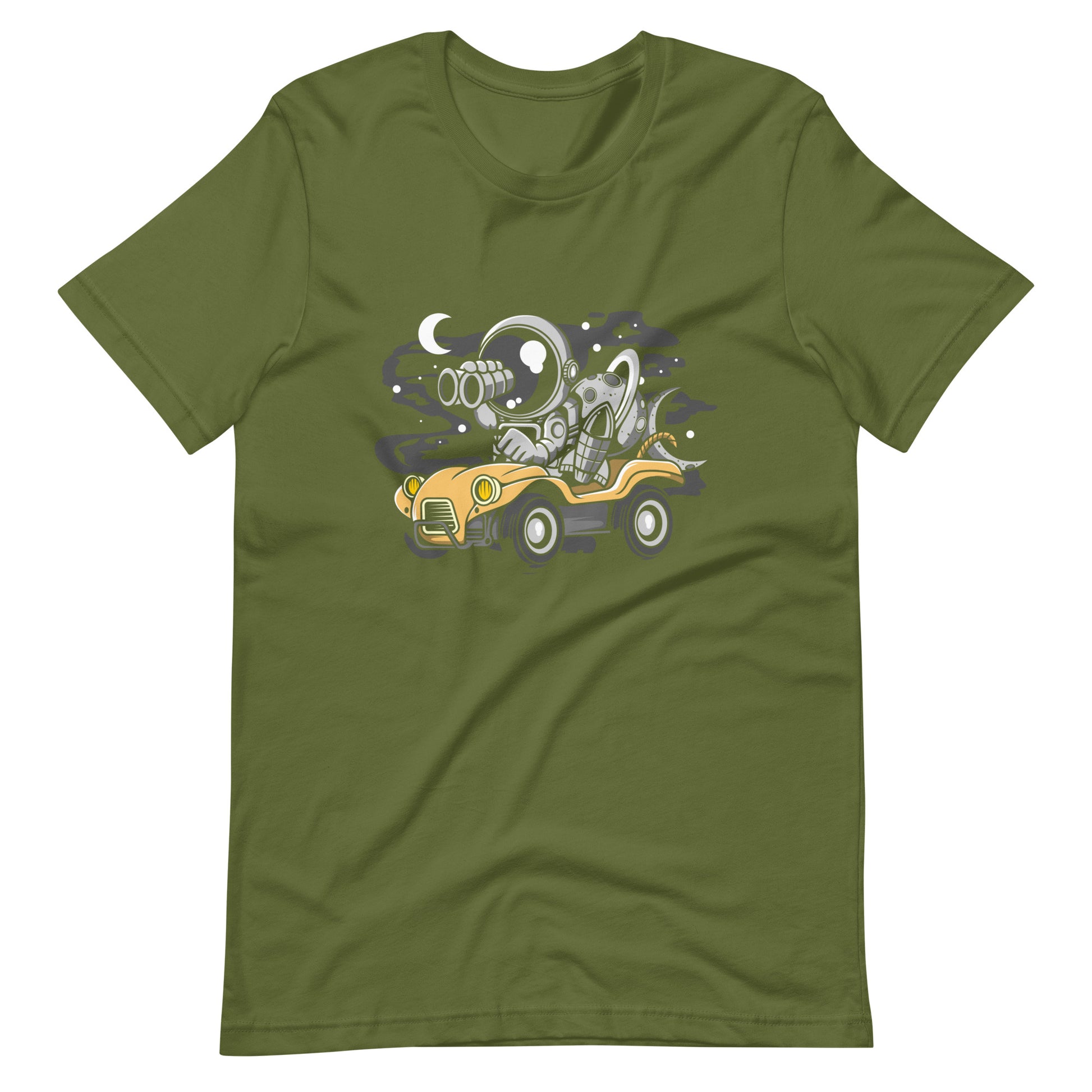 Astronaut Adventure - Men's t-shirt - Olive Front