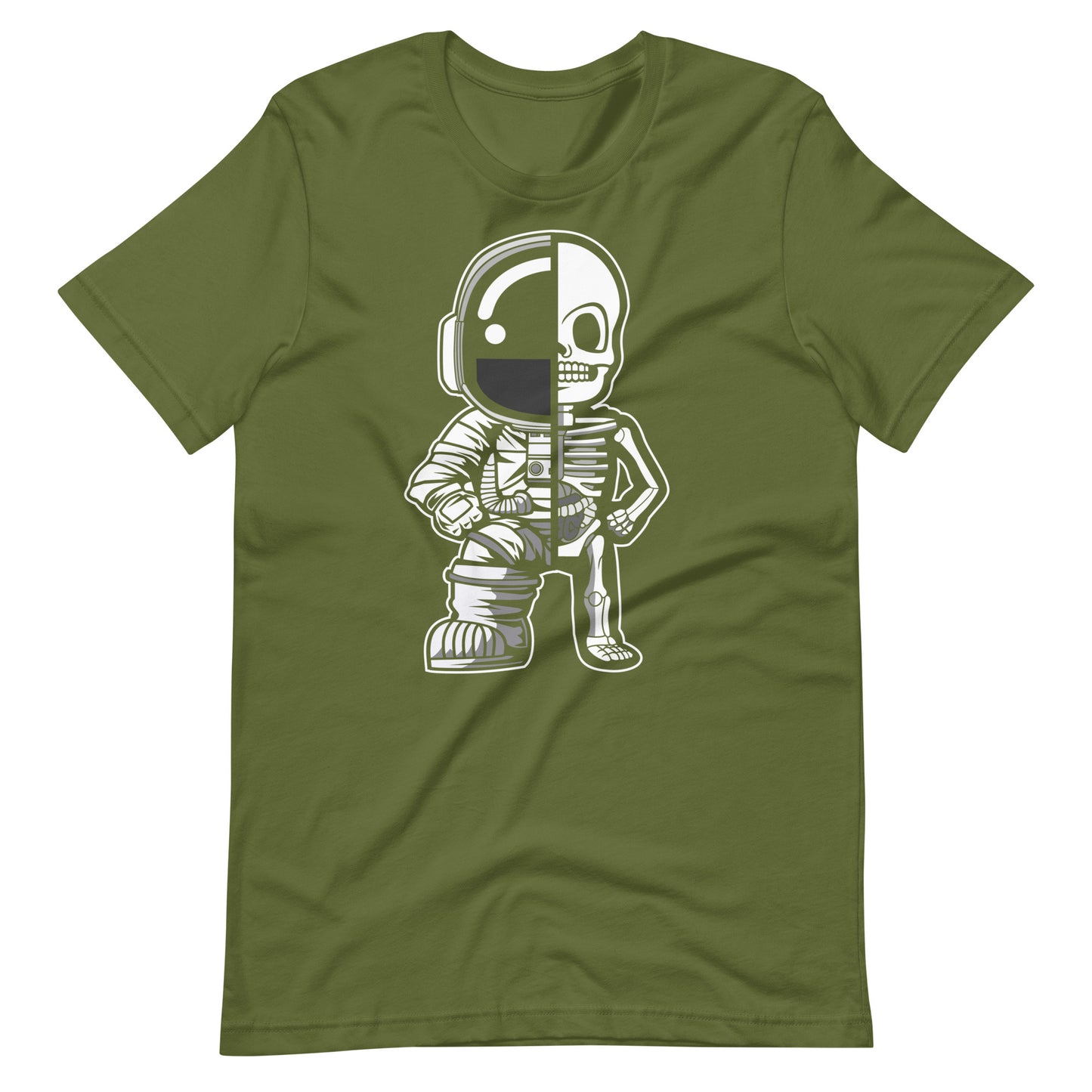 Astronaut Half Skeleton - Men's t-shirt