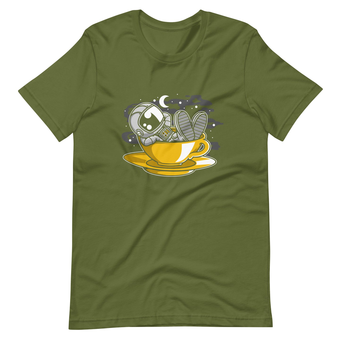 Astronaut Relax 2 - Men's t-shirt - Olive Front