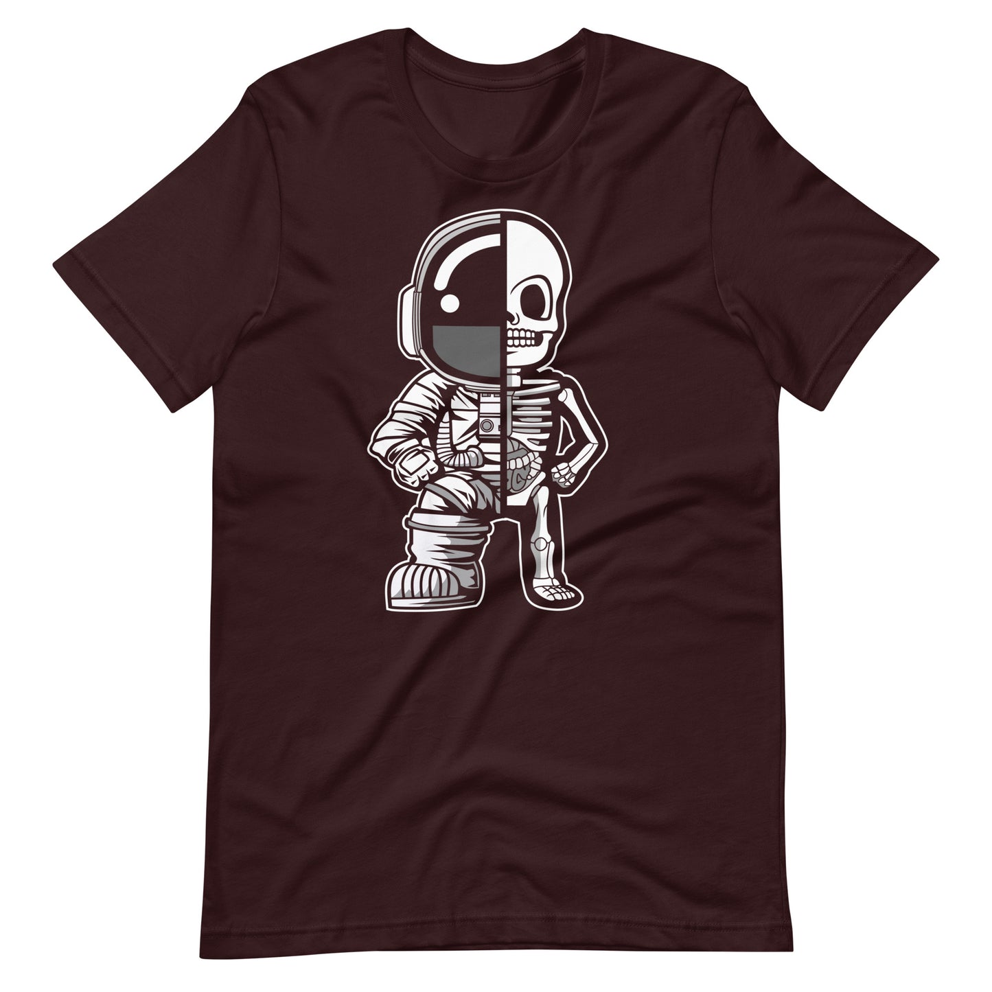 Astronaut Half Skeleton - Men's t-shirt