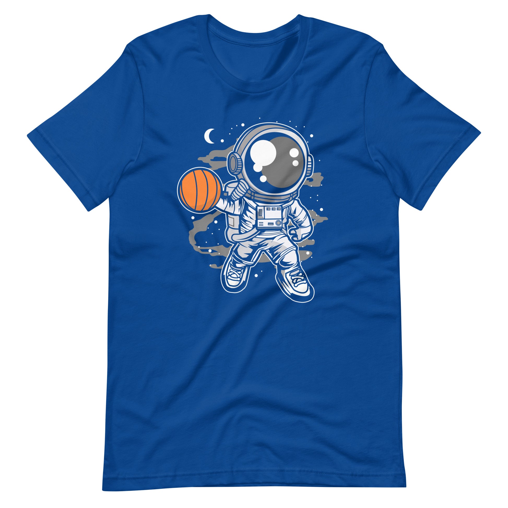 Astronaut Basketball - Men's t-shirt - True Royal Front