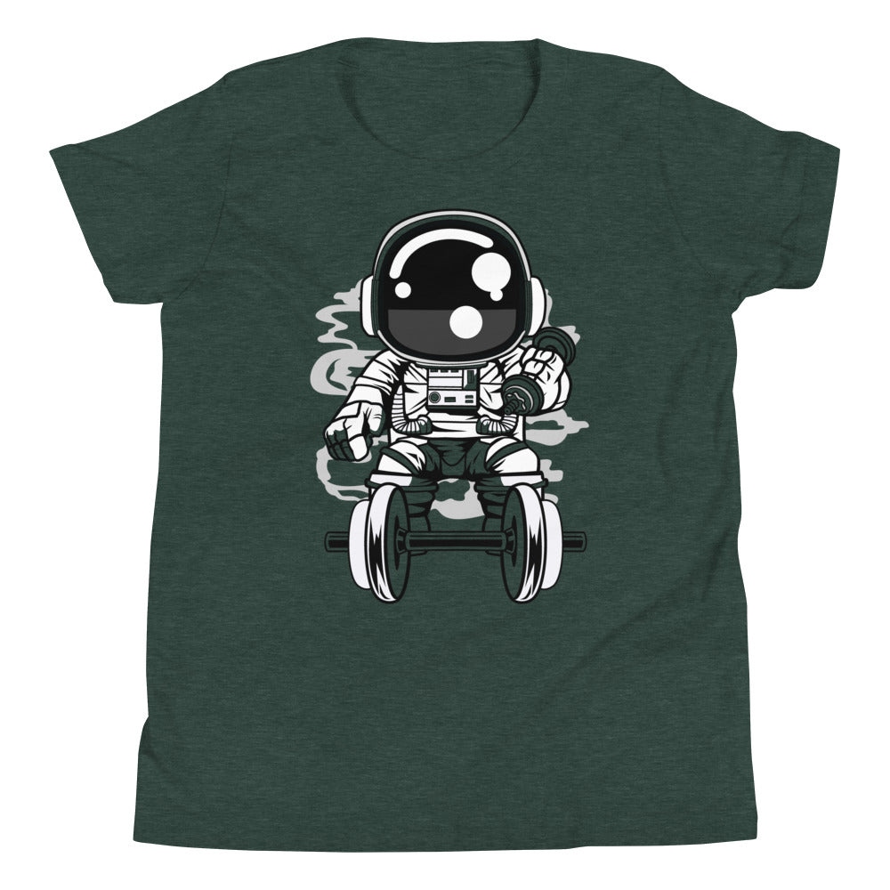 Astronaut Gym - Youth Short Sleeve T-Shirt